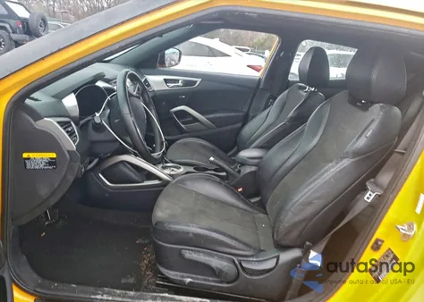 2016 Hyundai Veloster from USA, damaged, VIN KMHTC6AD0GU303559